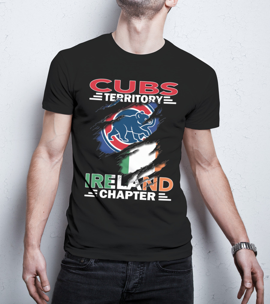 Cubs Territory Ireland Chapter Flag And Bear Emblem T-Shirt