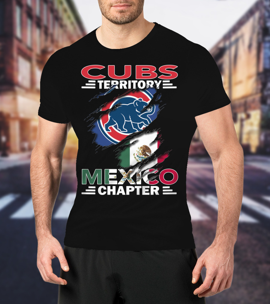 Cubs Territory Mexico Chapter Flag T-Shirt