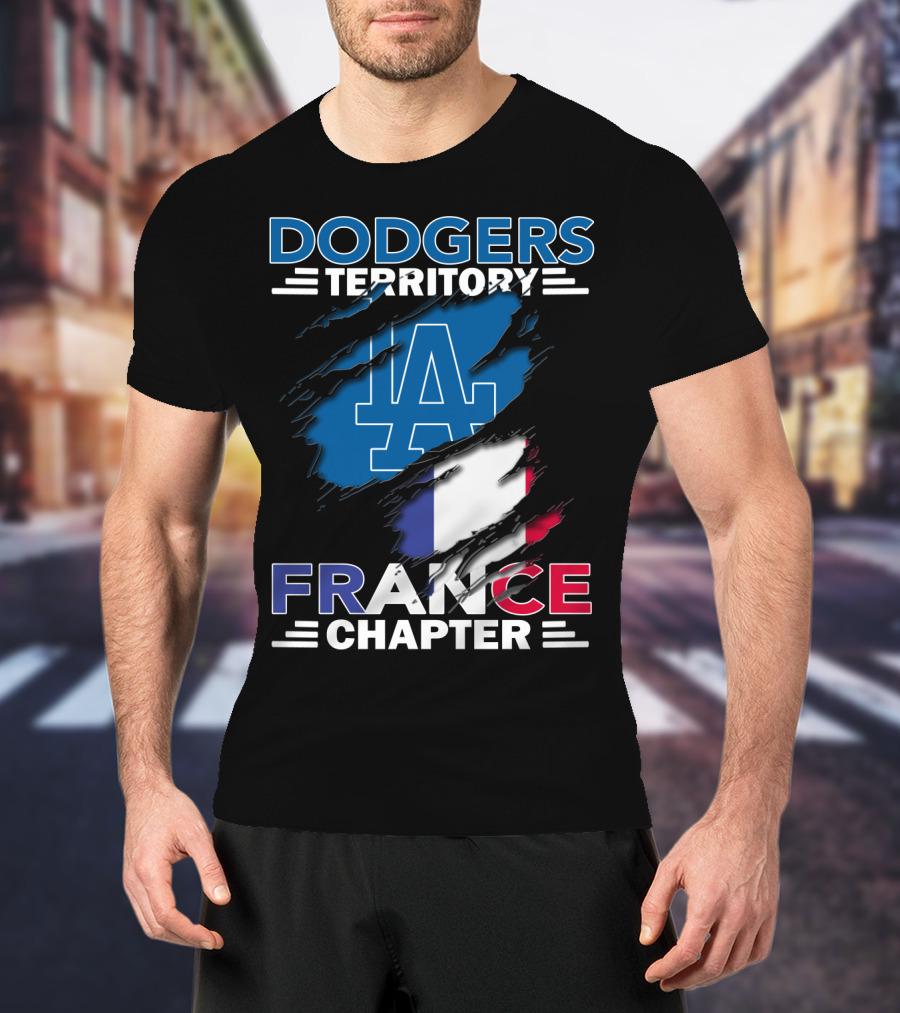 Dodgers Territory LA France Chapter T-Shirt