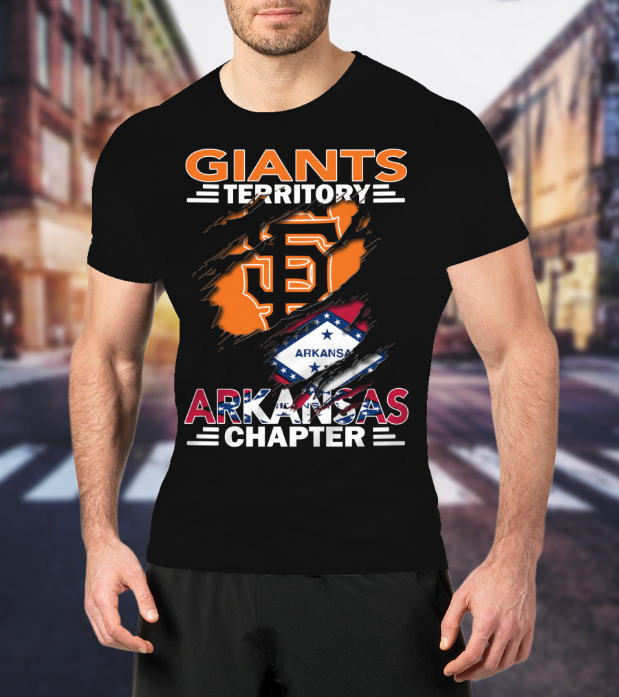 San Francisco Giants Territory Arkansas Chapter T-Shirt