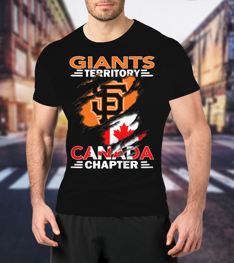 San Francisco Giants Territory Canada Chapter T-Shirt