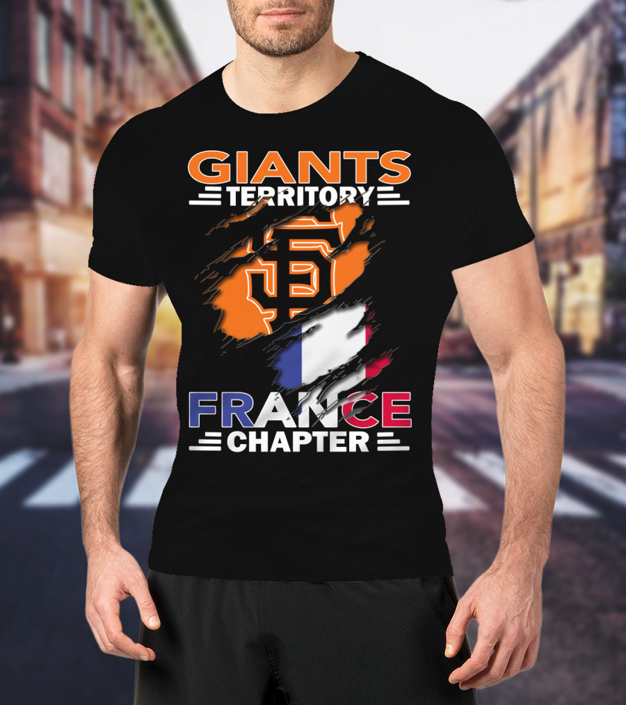 San Francisco Giants Territory France Chapter Fan Club T-Shirt