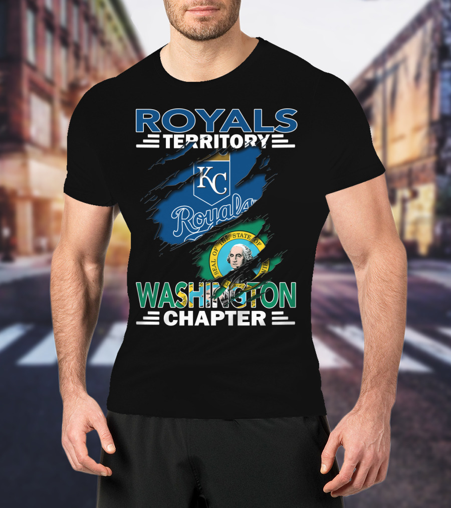 Royals Territory KC Washington Chapter Seal T-Shirt