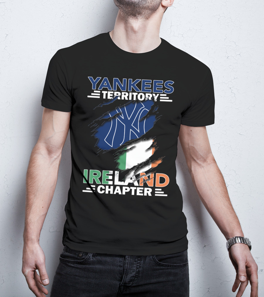 Yankees Territory Ireland Chapter With Flag And Iconic T-Shirt