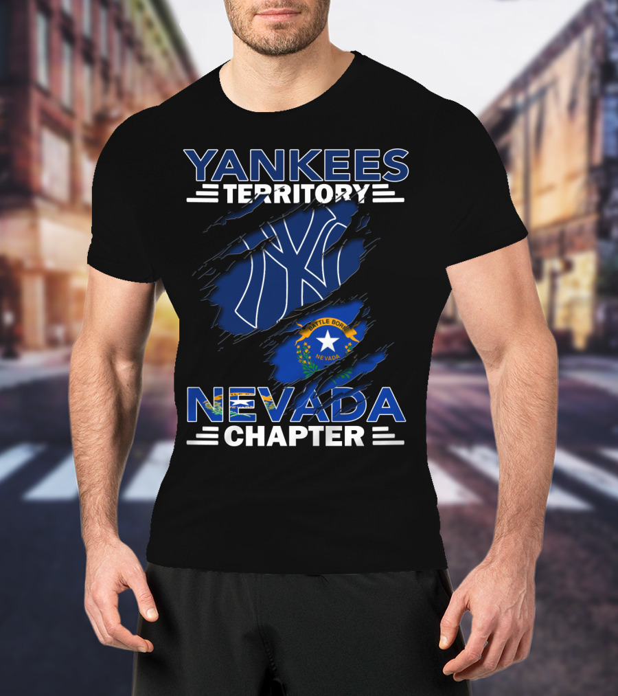 Yankees Territory Battle Born Nevada Chapter T-Shirt