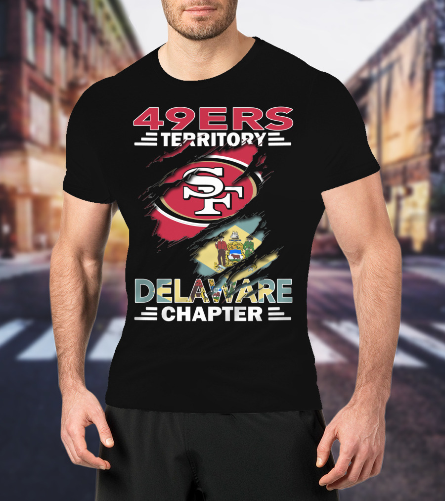 49ers Territory SF Logo Delaware Chapter T-Shirt