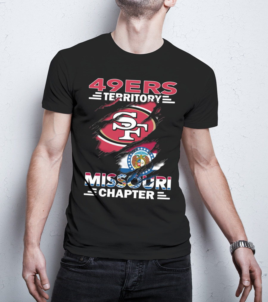 49ers Territory Missouri Chapter SF Logo State Seal T-Shirt