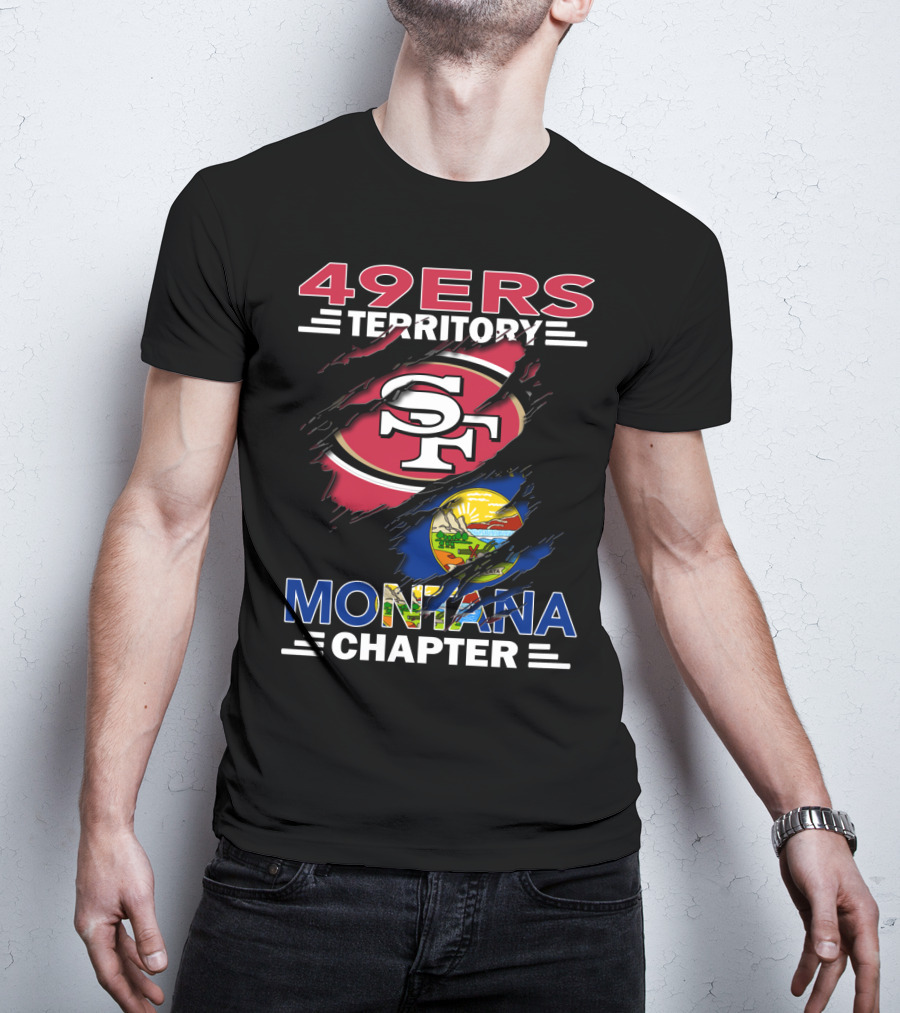 49ers Territory SF Logo Montana Chapter T-Shirt