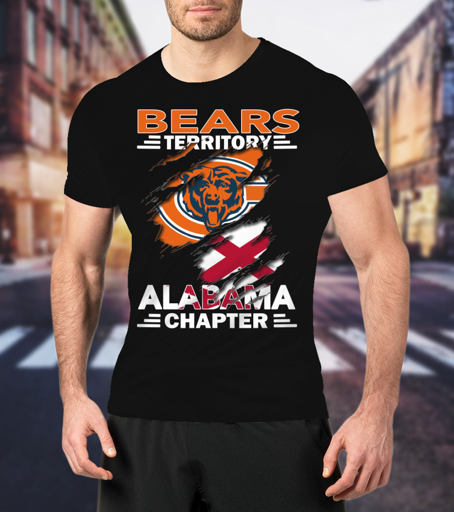 Bears Territory Chicago Alabama Chapter T-Shirt