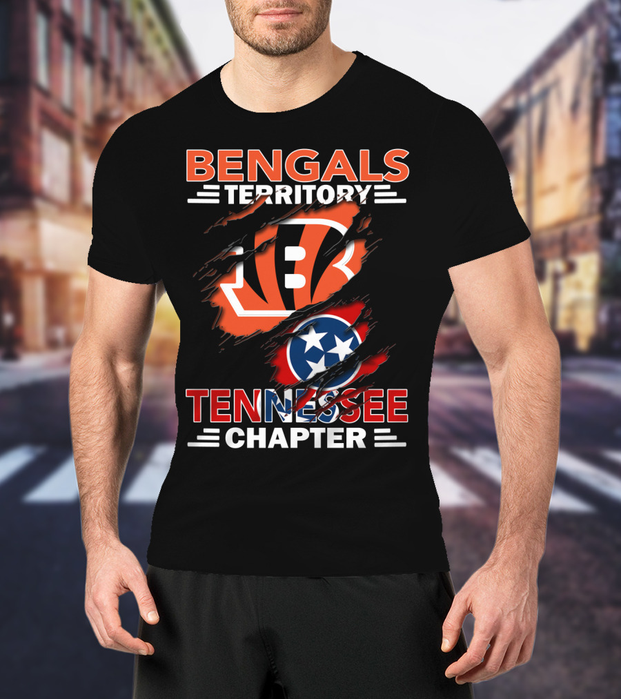 Bengals Territory Tennessee Chapter Football Fan Pride And Community T-Shirt