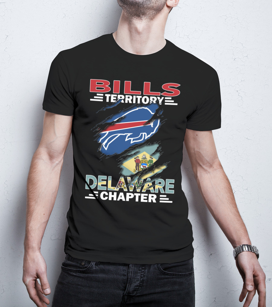Bills Territory Delaware Chapter Buffalo Bills Fan Community T-Shirt
