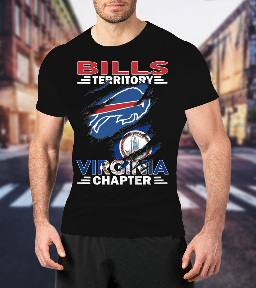 Bills Territory Virginia Chapter Buffalo Bills Fan Club T-Shirt