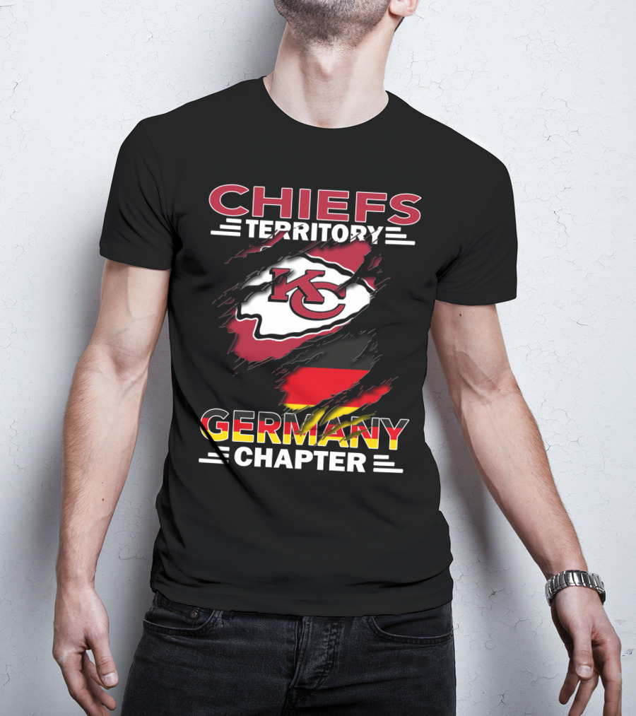 Chiefs Territory KC Logo Germany Chapter T-Shirt