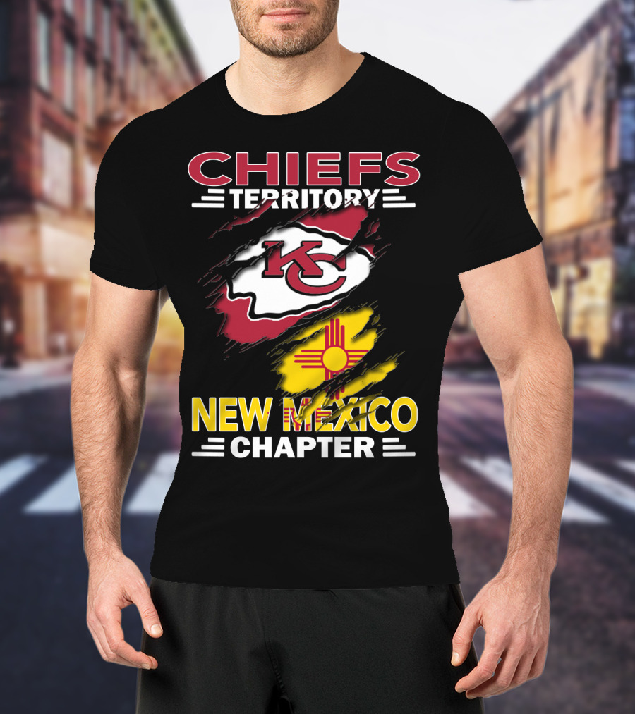 Chiefs Territory New Mexico Chapter Kansas City Chiefs Zia T-Shirt