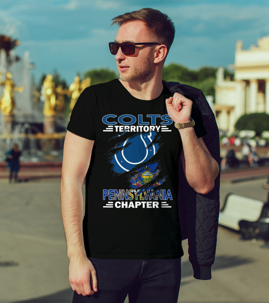 Colts Territory Pennsylvania Chapter Flag T-Shirt