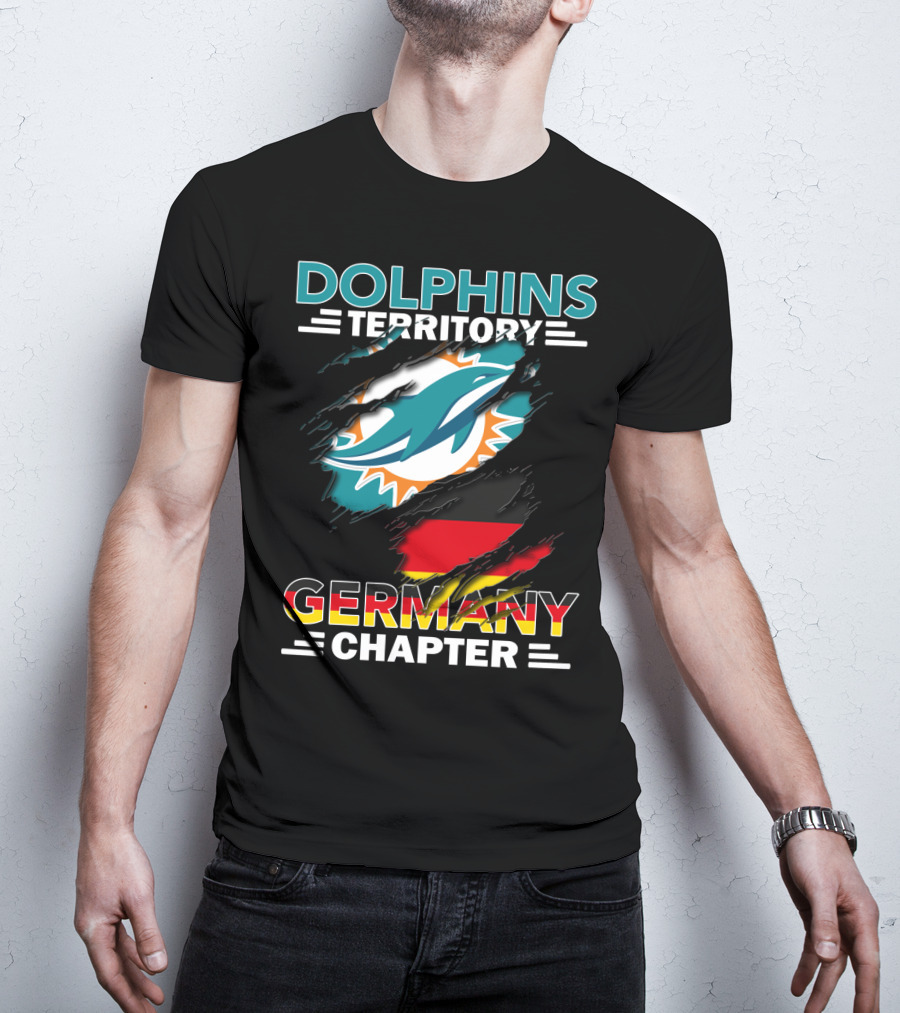 Dolphins Territory Germany Chapter Miami Dolphins T-Shirt