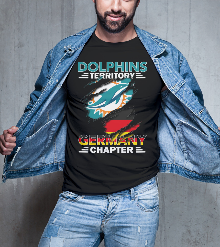 Dolphins Territory Germany Chapter Miami Dolphins T-Shirt