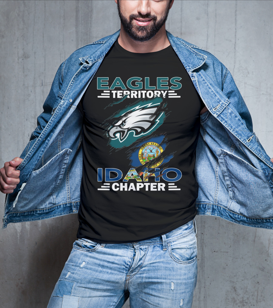 Eagles Territory Idaho Chapter Great Seal Of Idaho T-Shirt