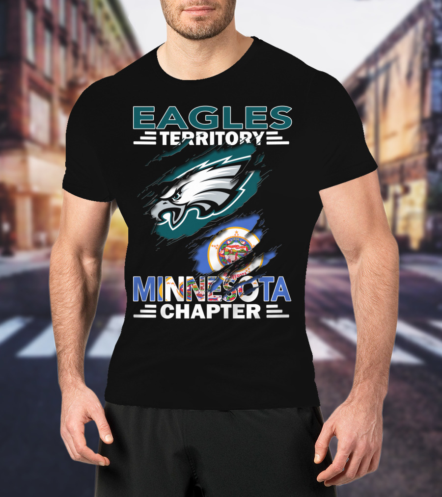 Eagles Territory Minnesota Chapter NFL Fan Club T-Shirt