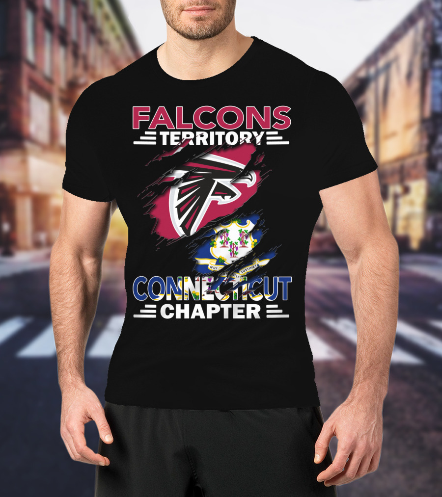 Falcons Territory Connecticut Chapter NFL Logo T-Shirt
