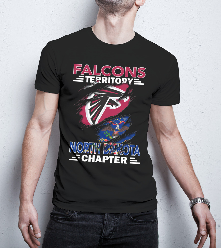 Falcons Territory North Dakota Chapter T-Shirt