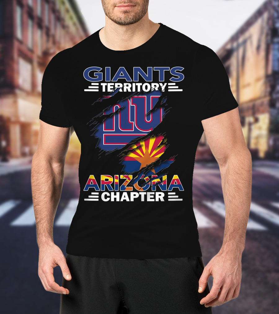 Giants Territory New York Arizona Chapter T-Shirt