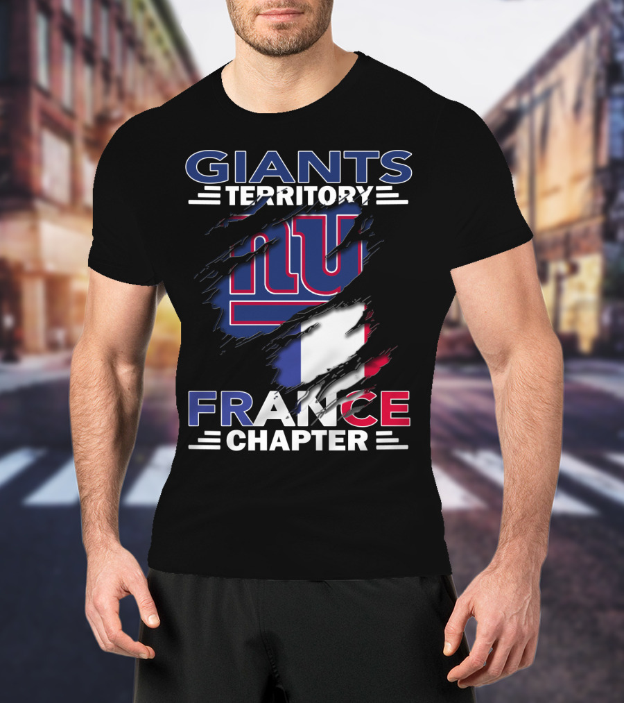 New York Giants Territory France Chapter T-Shirt