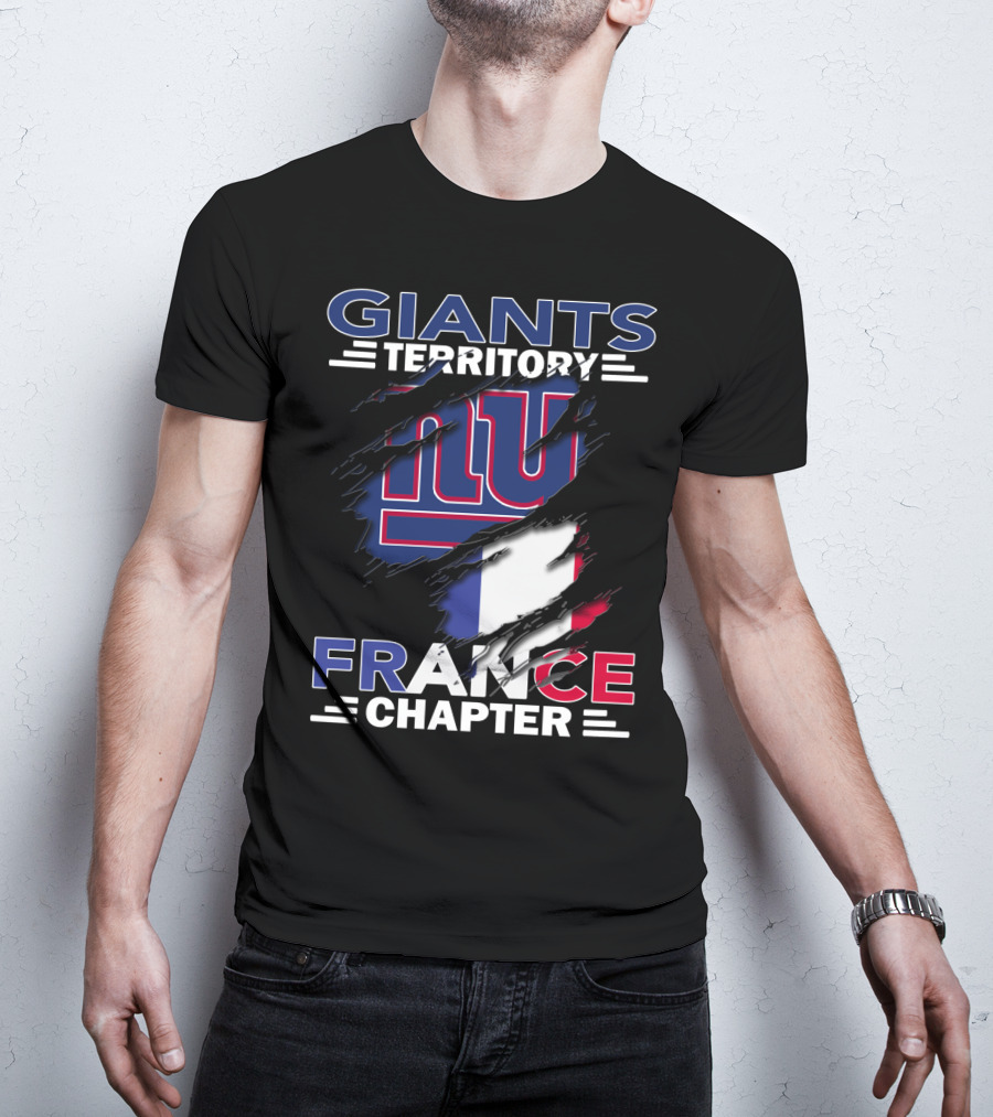 New York Giants Territory France Chapter T-Shirt