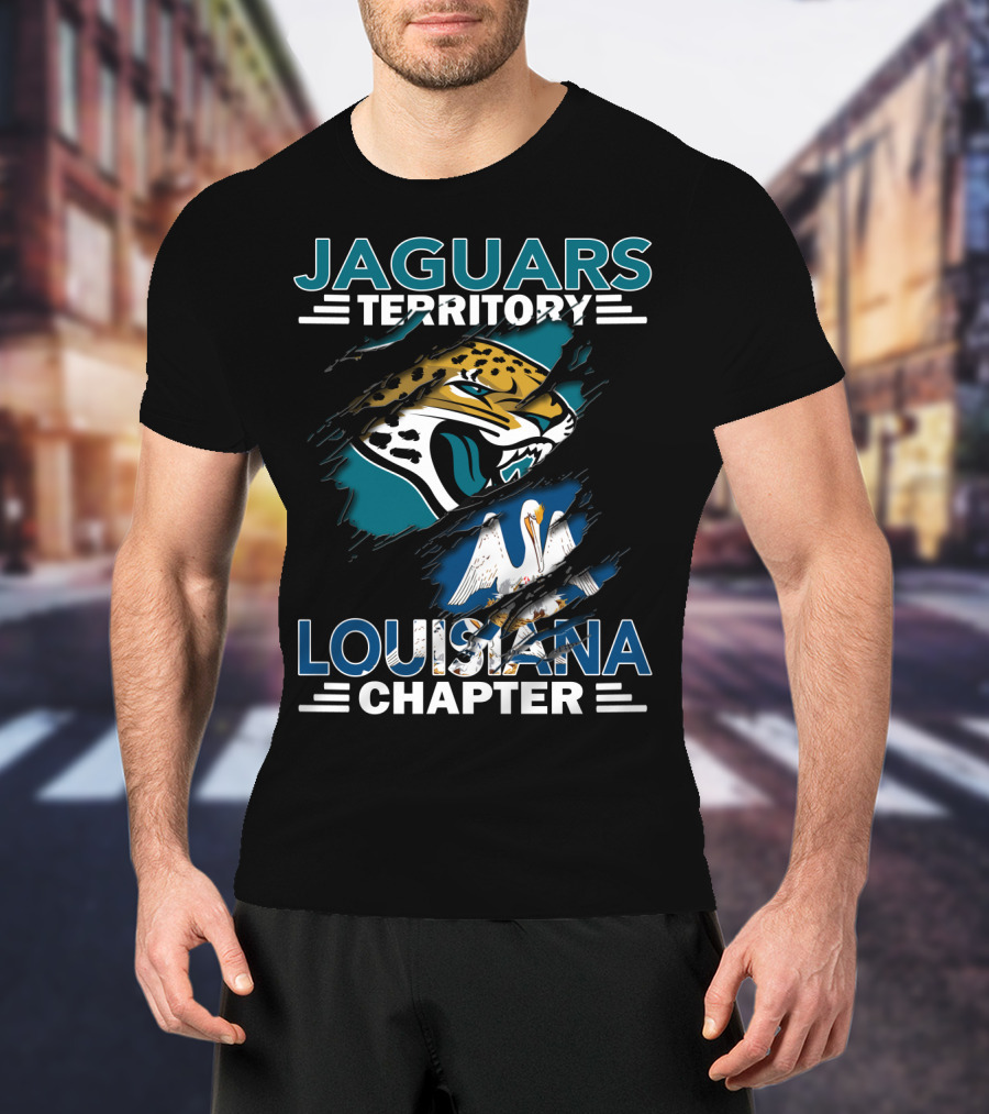 Jaguars Territory Louisiana Chapter Iconic Symbolism T-Shirt