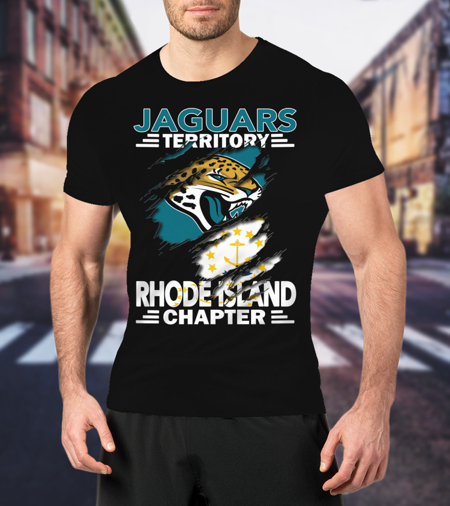 Jaguars Territory Rhode Island Chapter With Fierce Jaguar T-Shirt