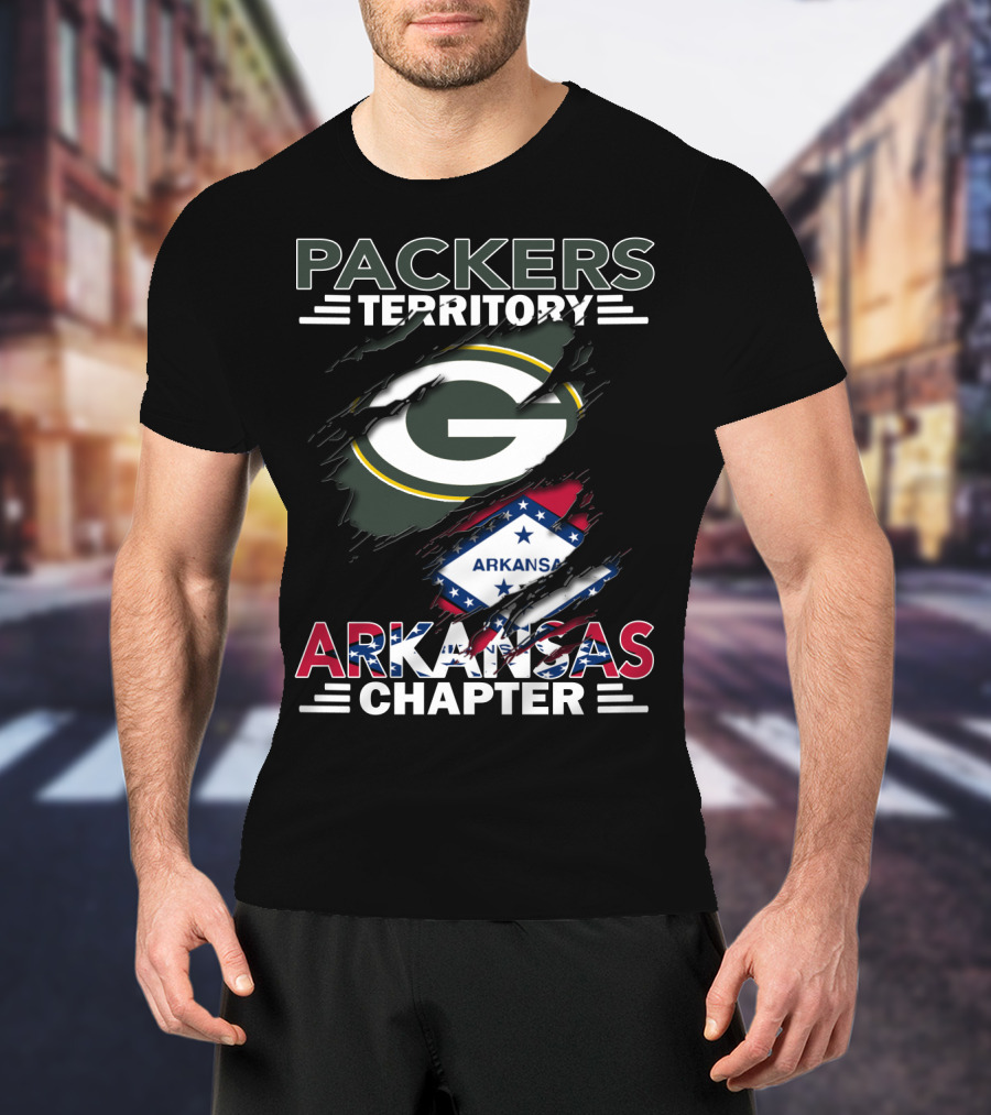 Packers Territory Arkansas Chapter Green Bay Fan Group T-Shirt