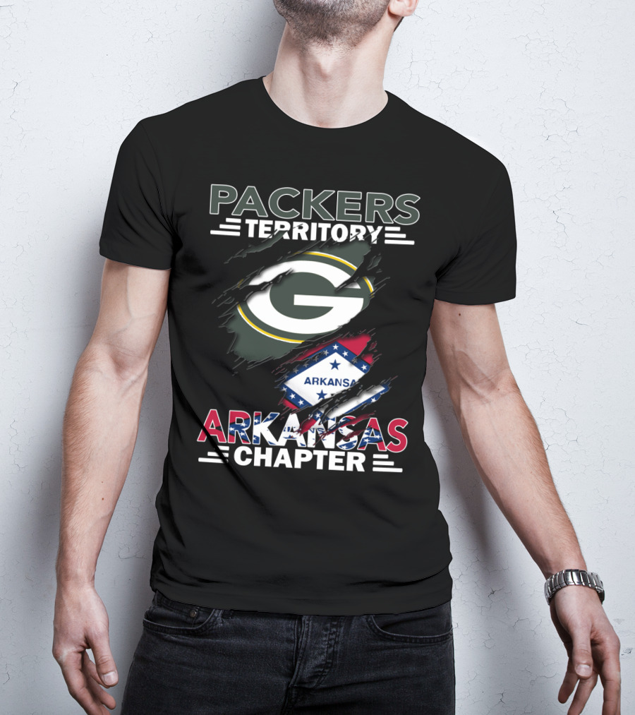 Packers Territory Arkansas Chapter Green Bay Fan Group T-Shirt