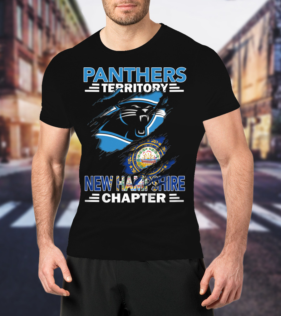 Panthers Territory New Hampshire Chapter State Seal T-Shirt