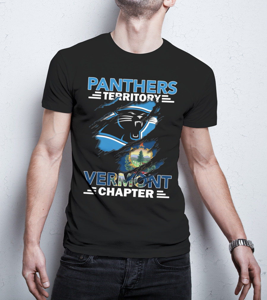 Panthers Territory Vermont Chapter Iconic Team Spirit T-Shirt