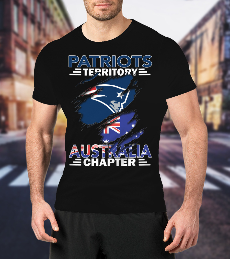 Patriots Territory Australia Chapter Flag T-Shirt