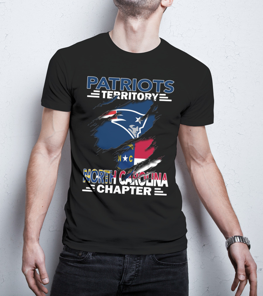 Patriots Territory North Carolina Chapter Flag T-Shirt