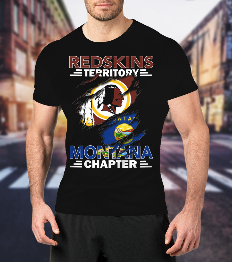 Redskins Territory Montana Chapter United Fans Legacy T-Shirt
