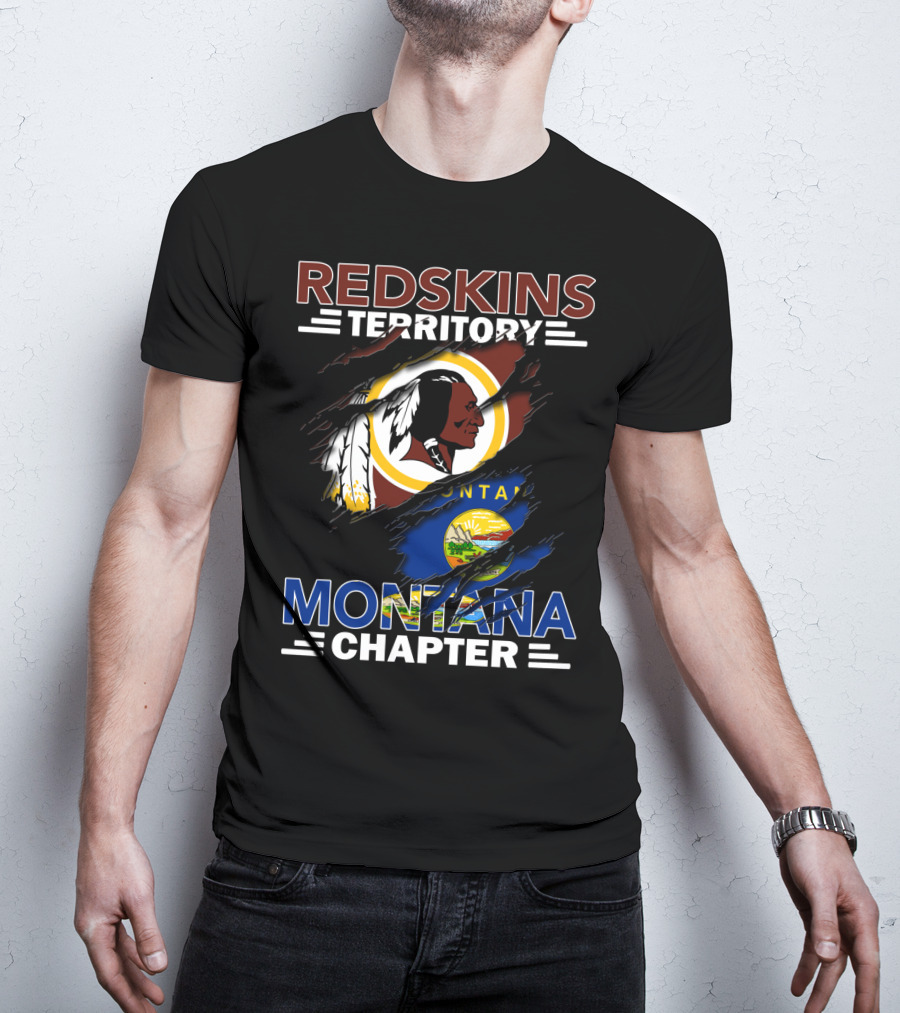Redskins Territory Montana Chapter United Fans Legacy T-Shirt