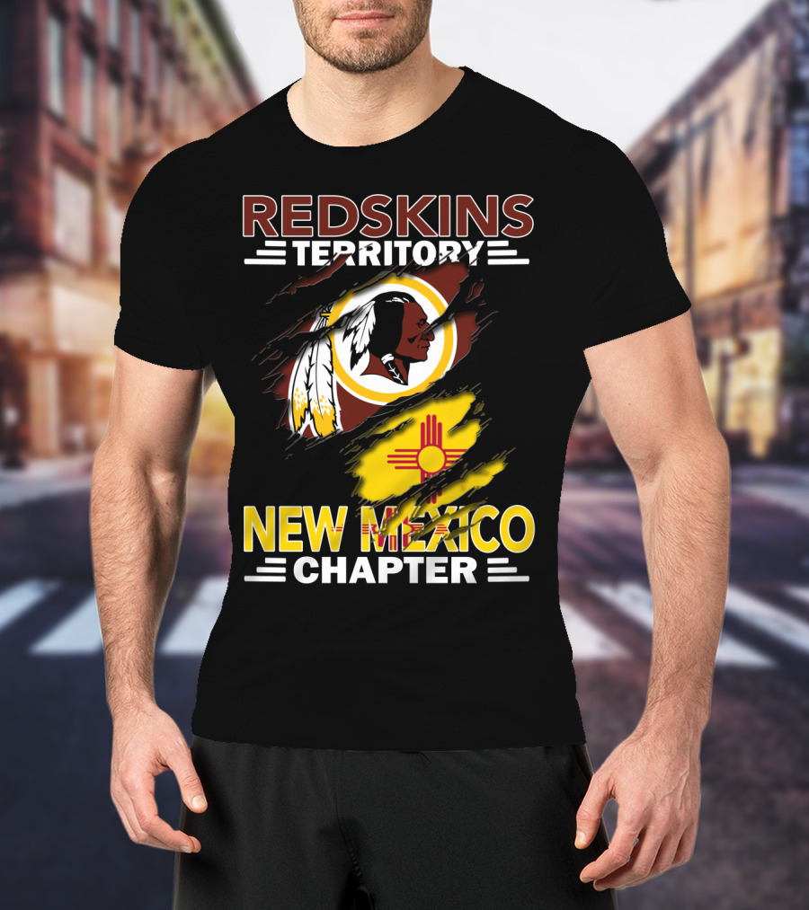 Redskins Territory New Mexico Chapter Flag T-Shirt