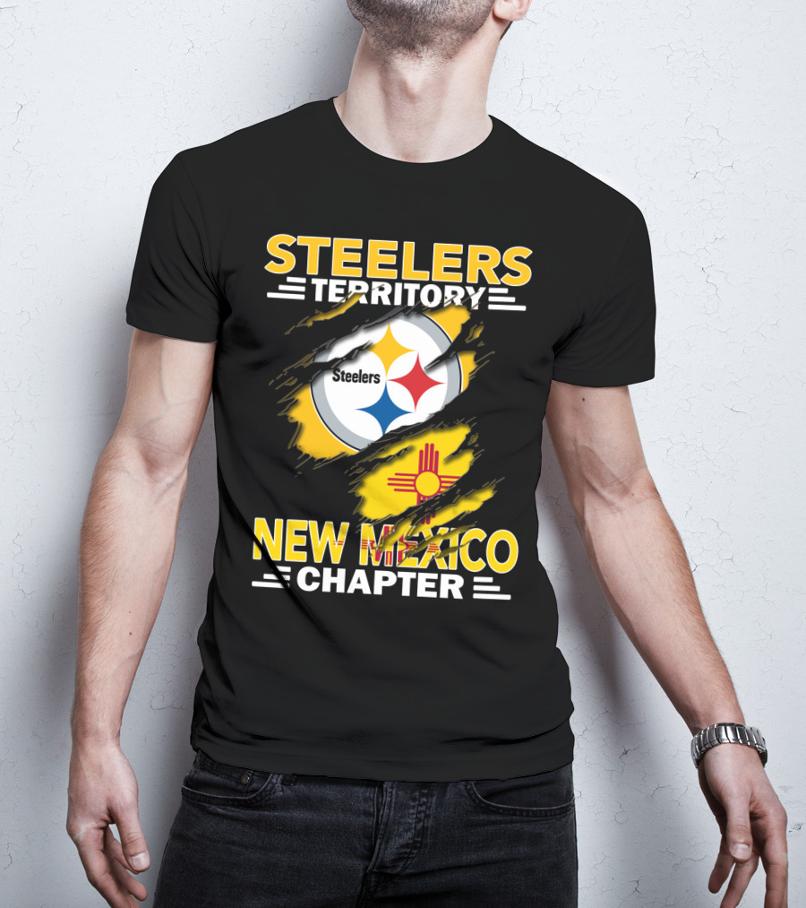 Steelers Territory New Mexico Chapter Steelers Symbol Zia Sun T-Shirt