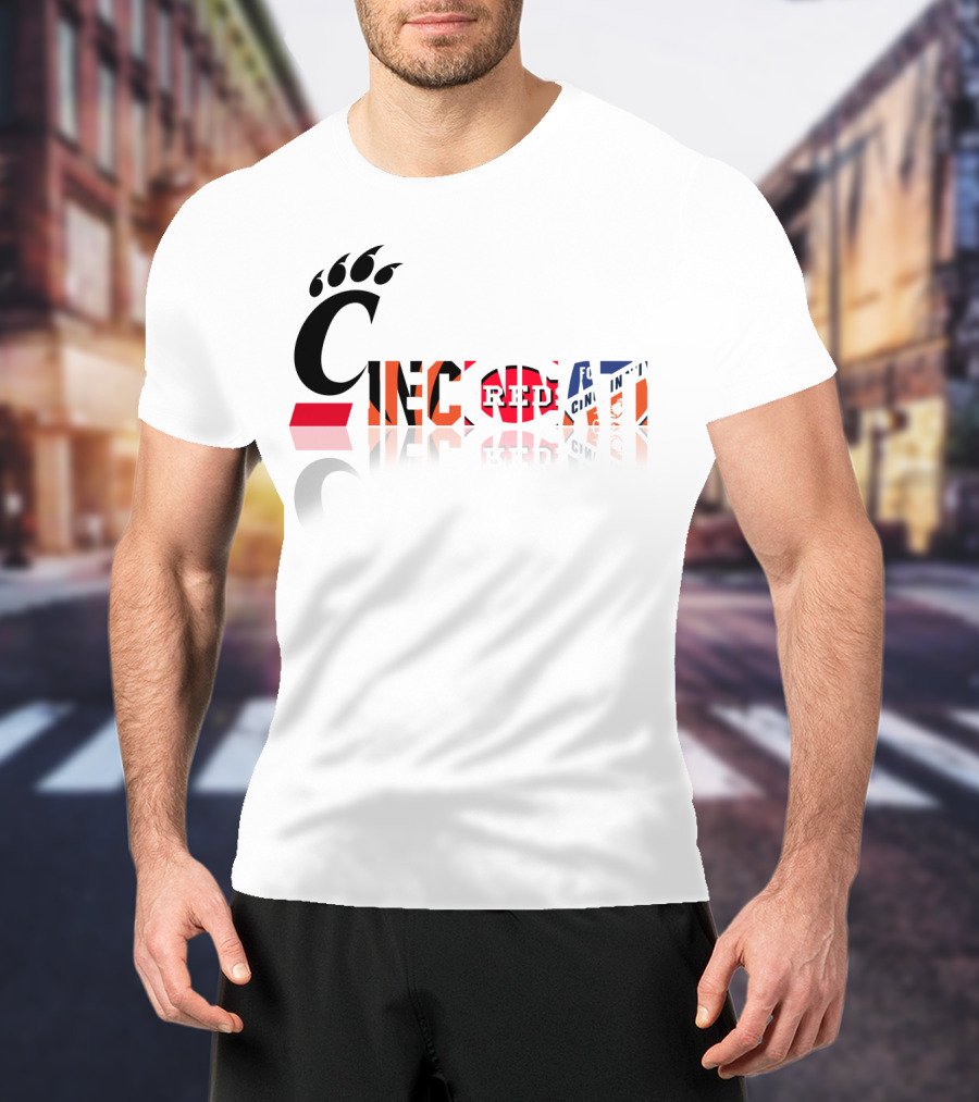 Cincinnati Bearcats Reds Bengals FC Cincinnati T-Shirt
