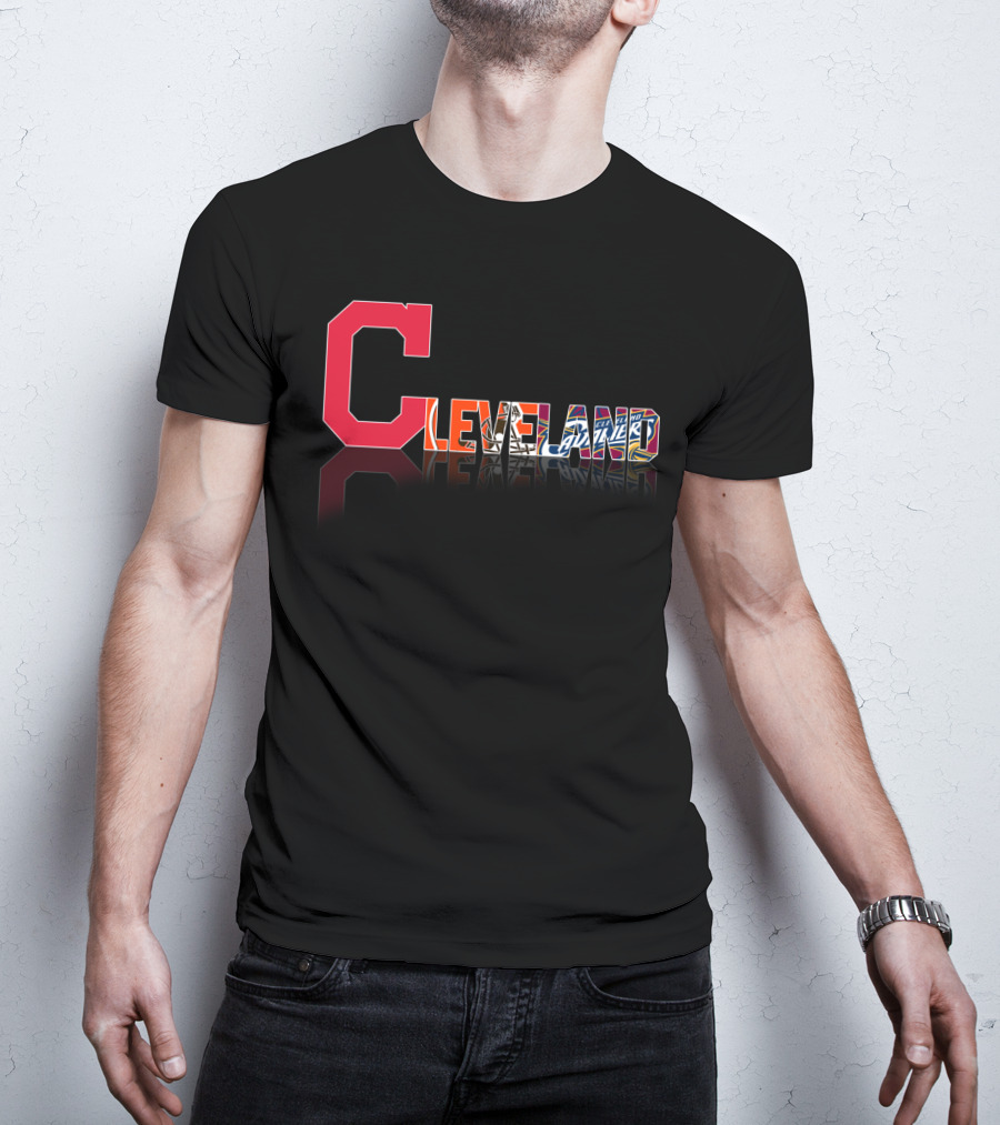 Cleveland Sports City Reflections T-Shirt