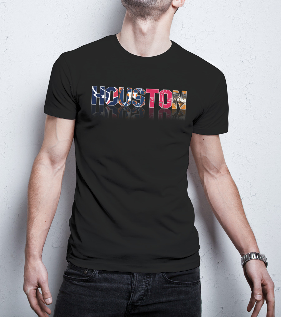 Houston Astros Texans Rockets Dynamo T-Shirt