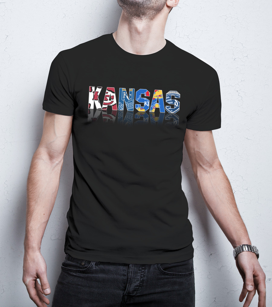 Kansas City Chiefs Royals Jayhawks Sporting Kansas T-Shirt