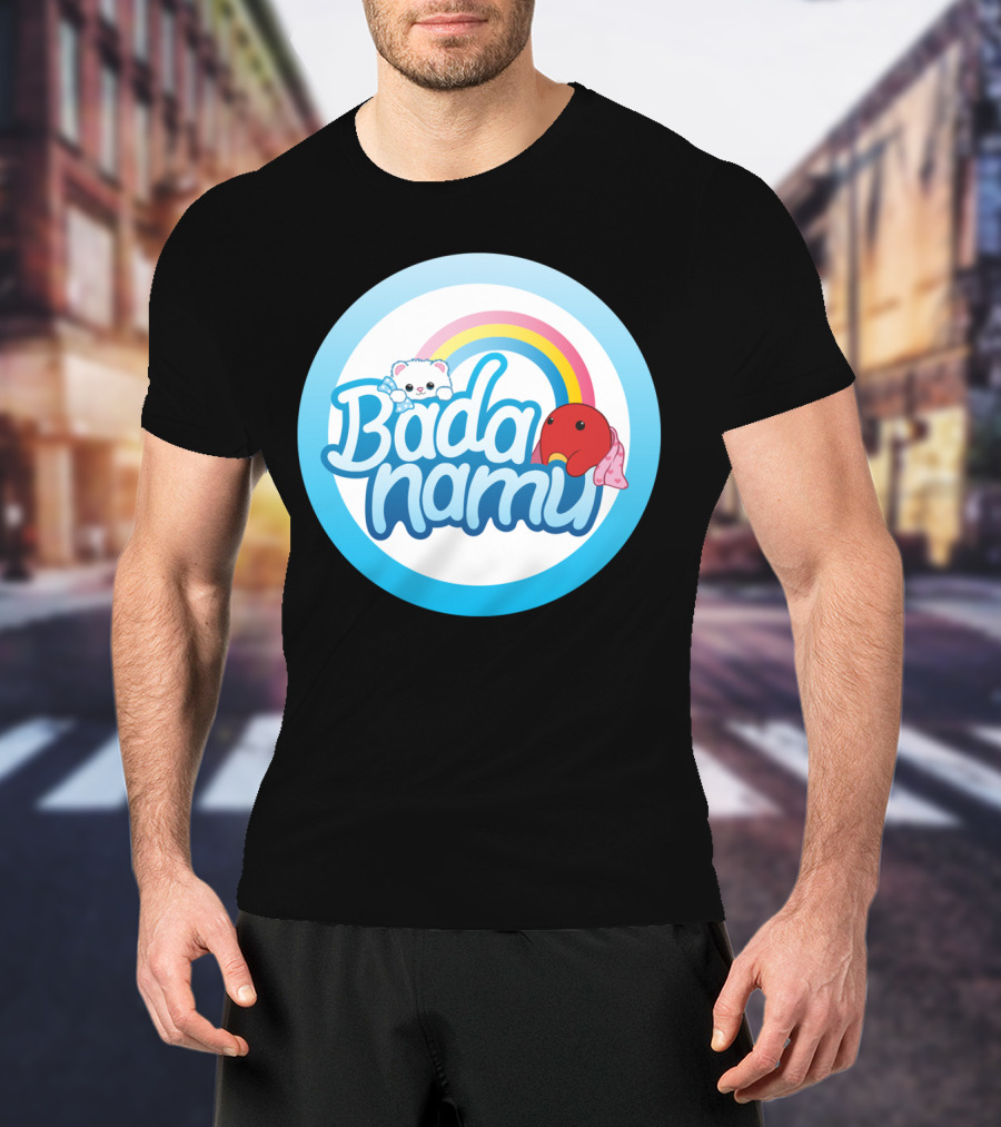 Badanamu Rainbow And Character T-Shirt