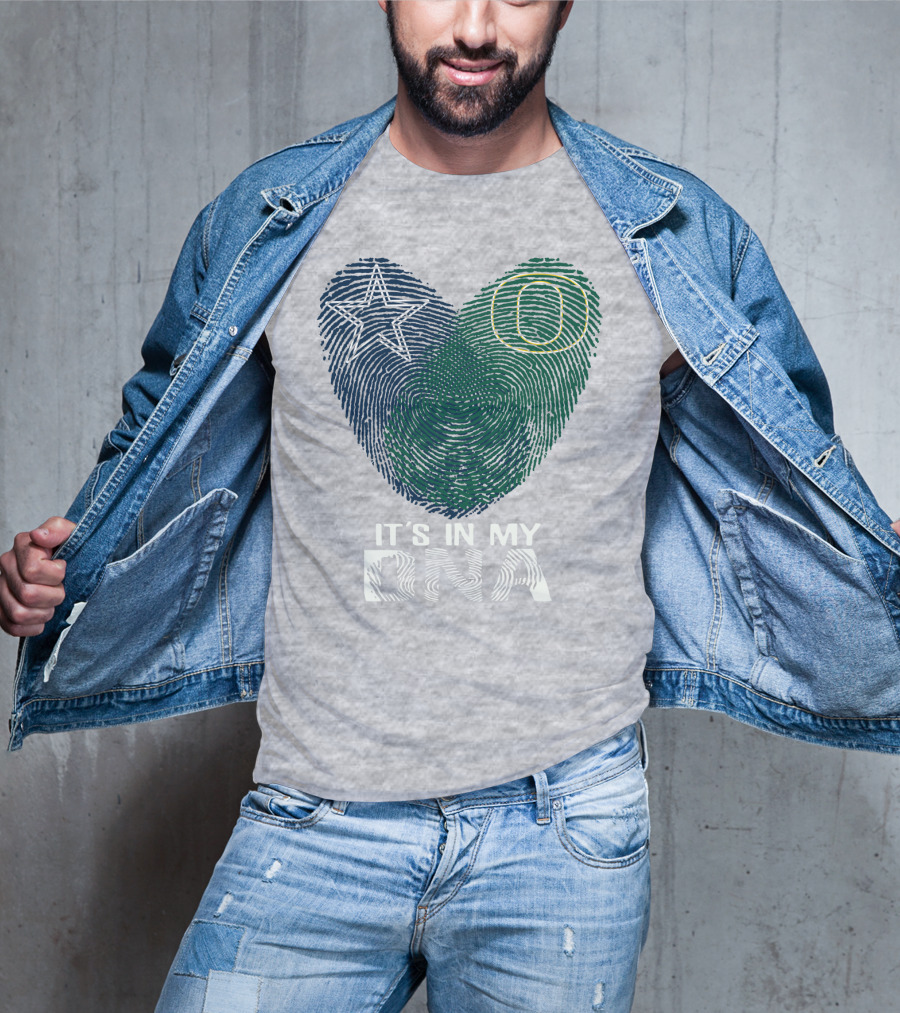 Dallas Cowboys Oregon It's In My Dna T-Shirt