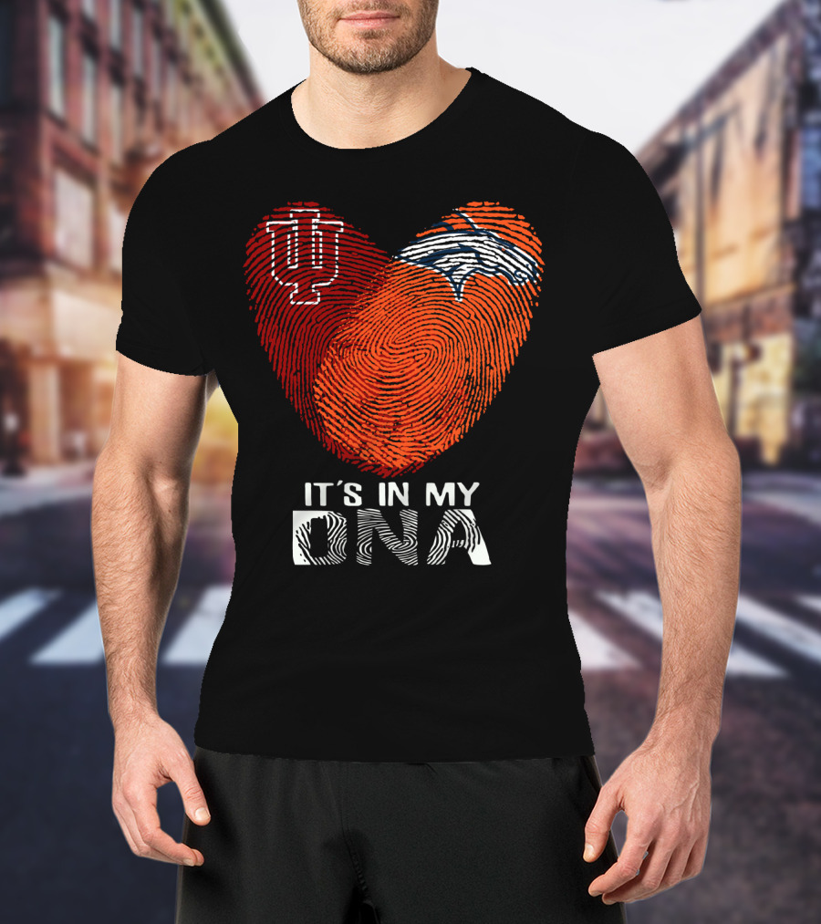 Denver Broncos Hoosiers It's In My Dna T-Shirt