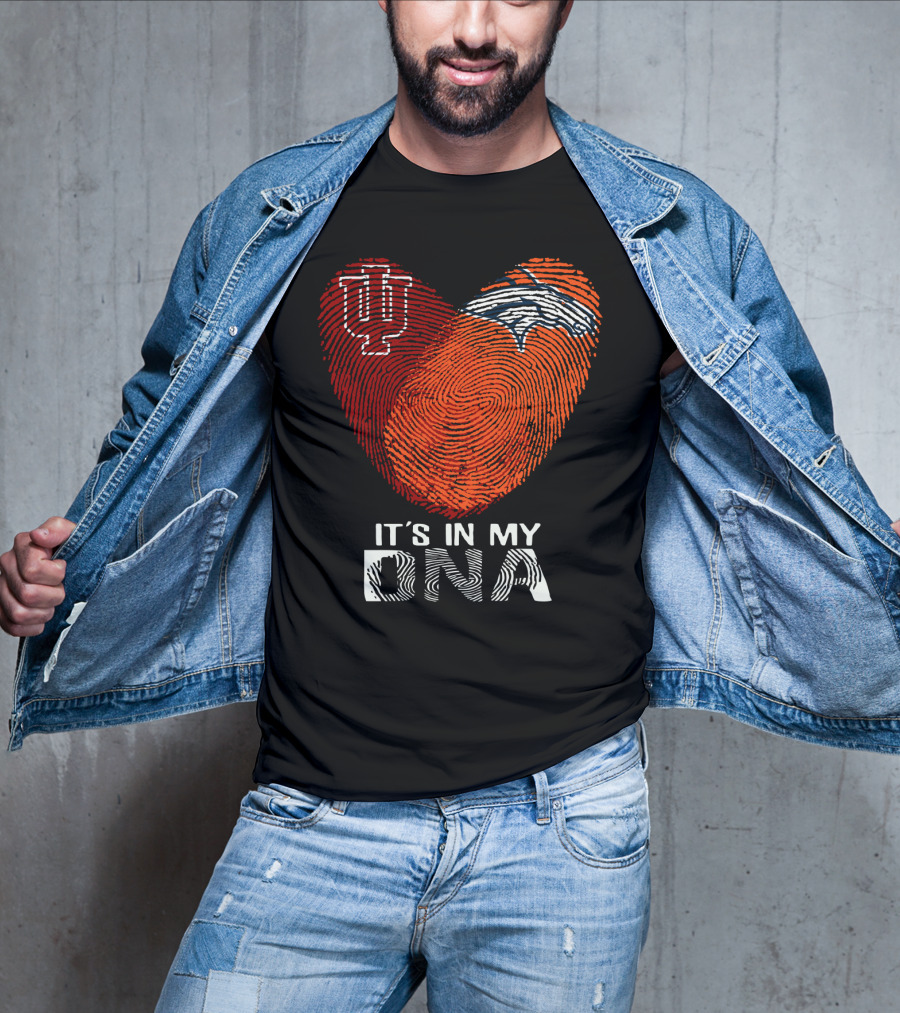 Denver Broncos Hoosiers It's In My Dna T-Shirt