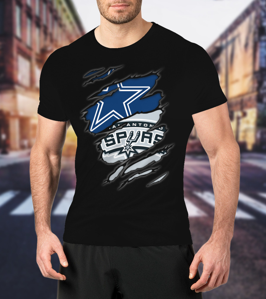 Cowboys San Antonio Spurs Crossover T-Shirt