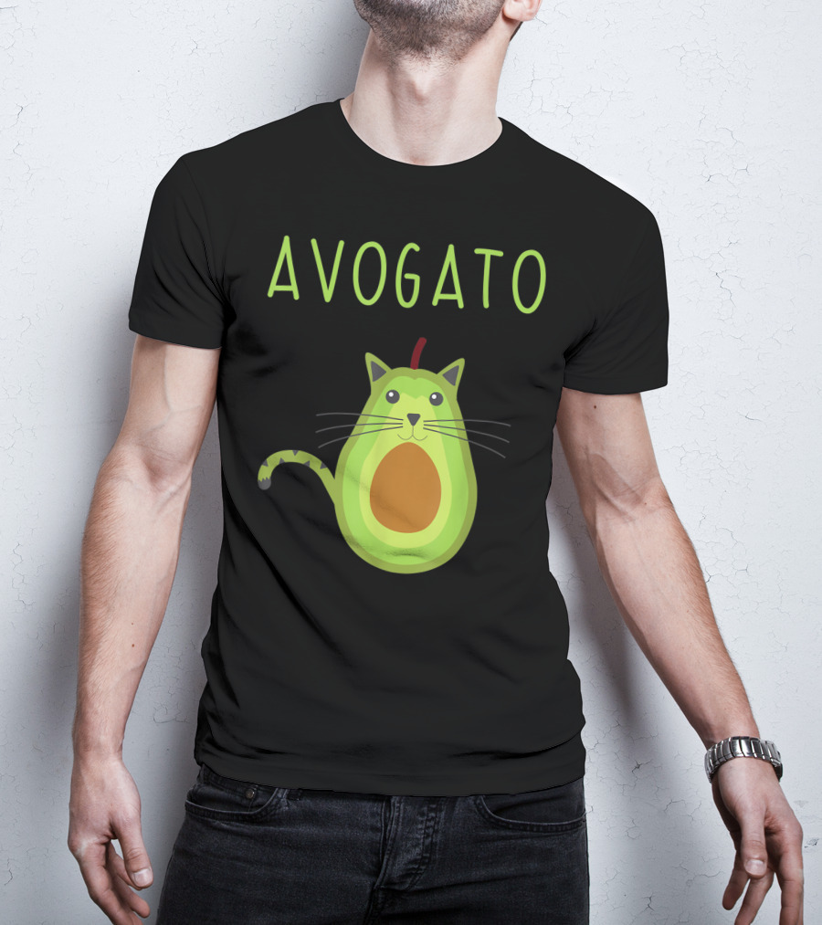 Cinco De Mayo Cinco De Meow Avogato Cat Avocado Kitty T-Shirt